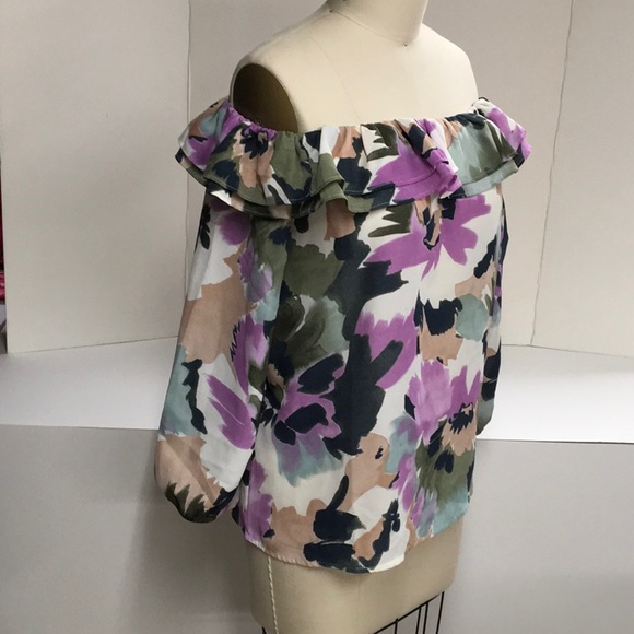 J. Crew off the shoulder blouse - Picture 3 of 6